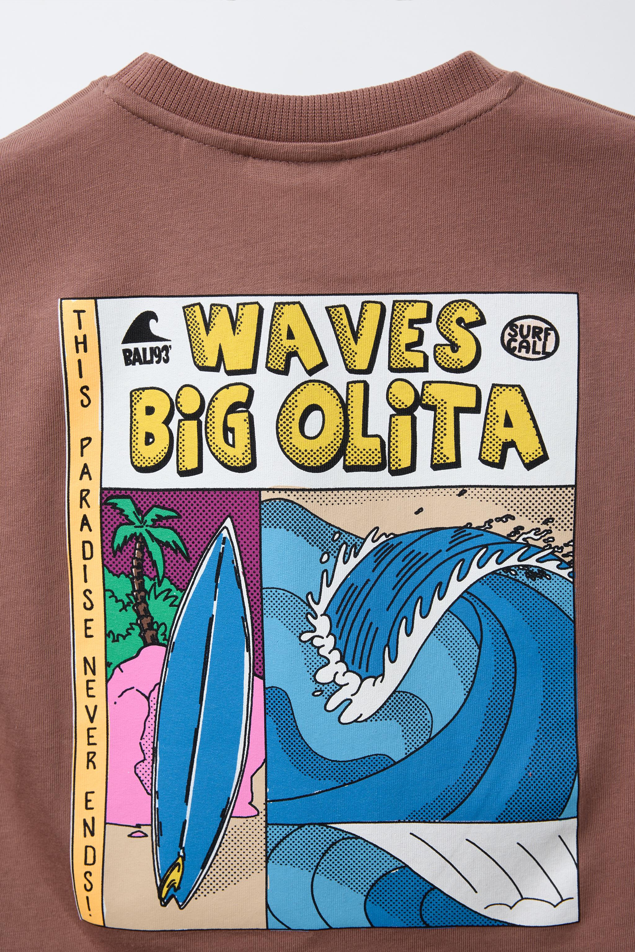 SURF PRINT T-SHIRT | Zara US