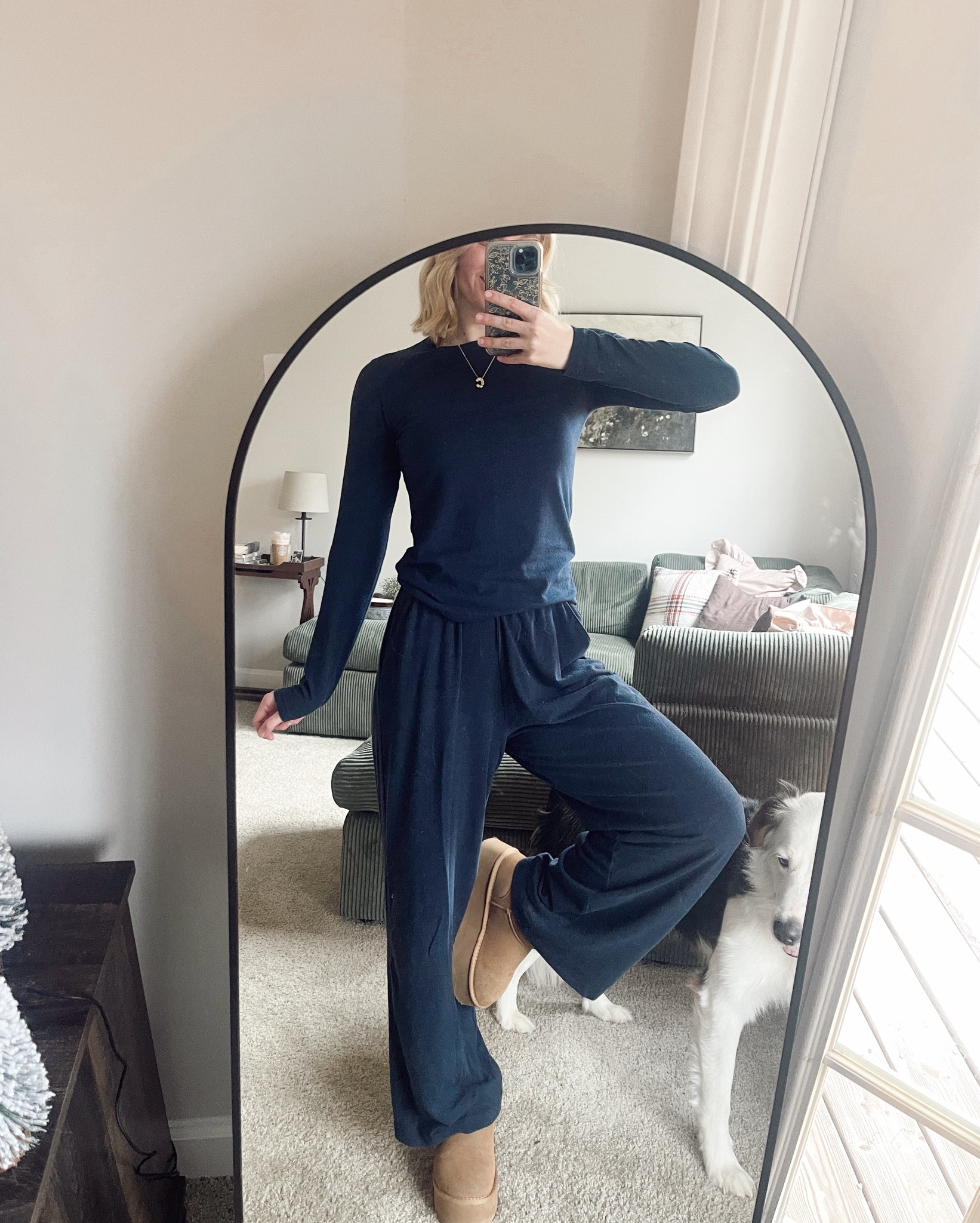 love a cozy little pj set💙🧸 my new favorite set from @abercrombie for days spent at home! wearing small in both for reference :)

#LTKSeasonal #LTKValentine #LTKootd