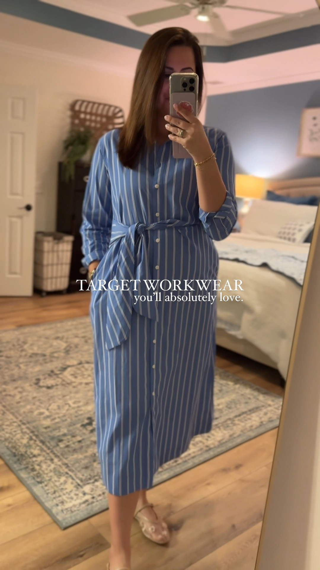 I give this dress a 10/10 for comfort and style  

#LTKSeasonal #LTKWorkwear #LTKFindsUnder50