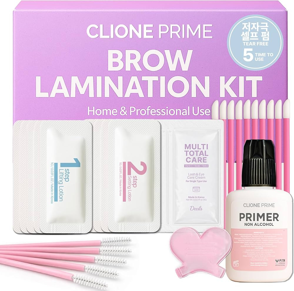 At Home Brow Lamination Kit - DIY Eyebrow Lamination Kit Professional Eye Brow Perm Kit Instant D... | Amazon (US)