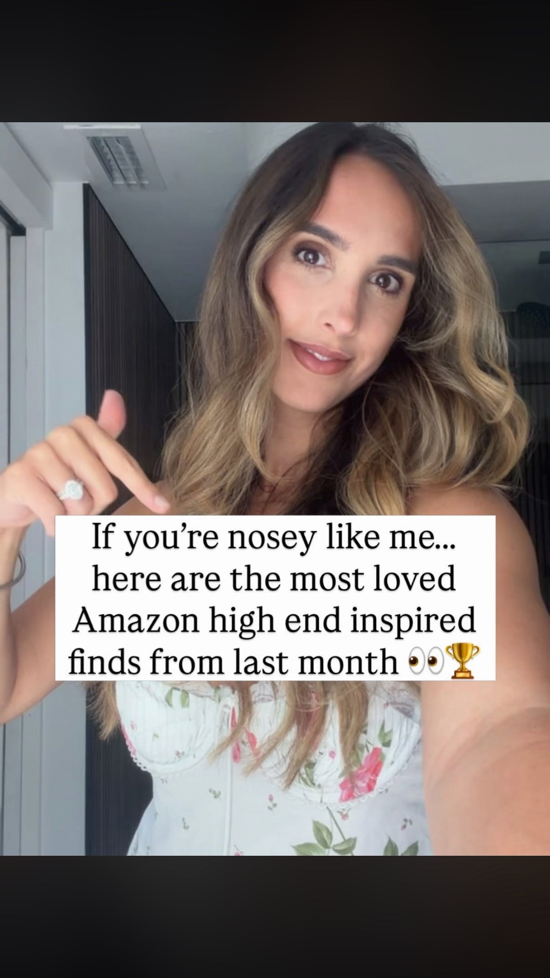 If you’re nosey like me. Here are the most loved Amazon high end inspired finds from last month!!!