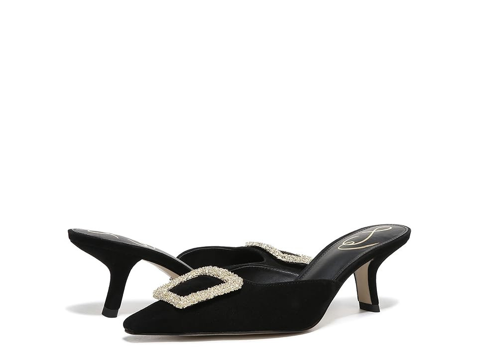Sam Edelman Brit (Black Suede) Women's Shoes | Zappos