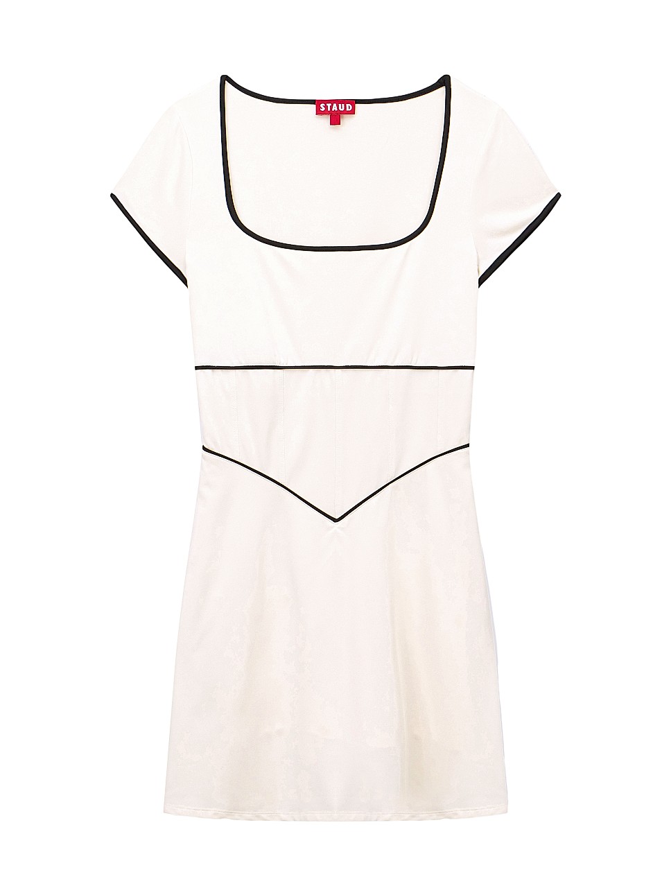 STAUD COURT Backspin Jersey Minidress | Saks Fifth Avenue