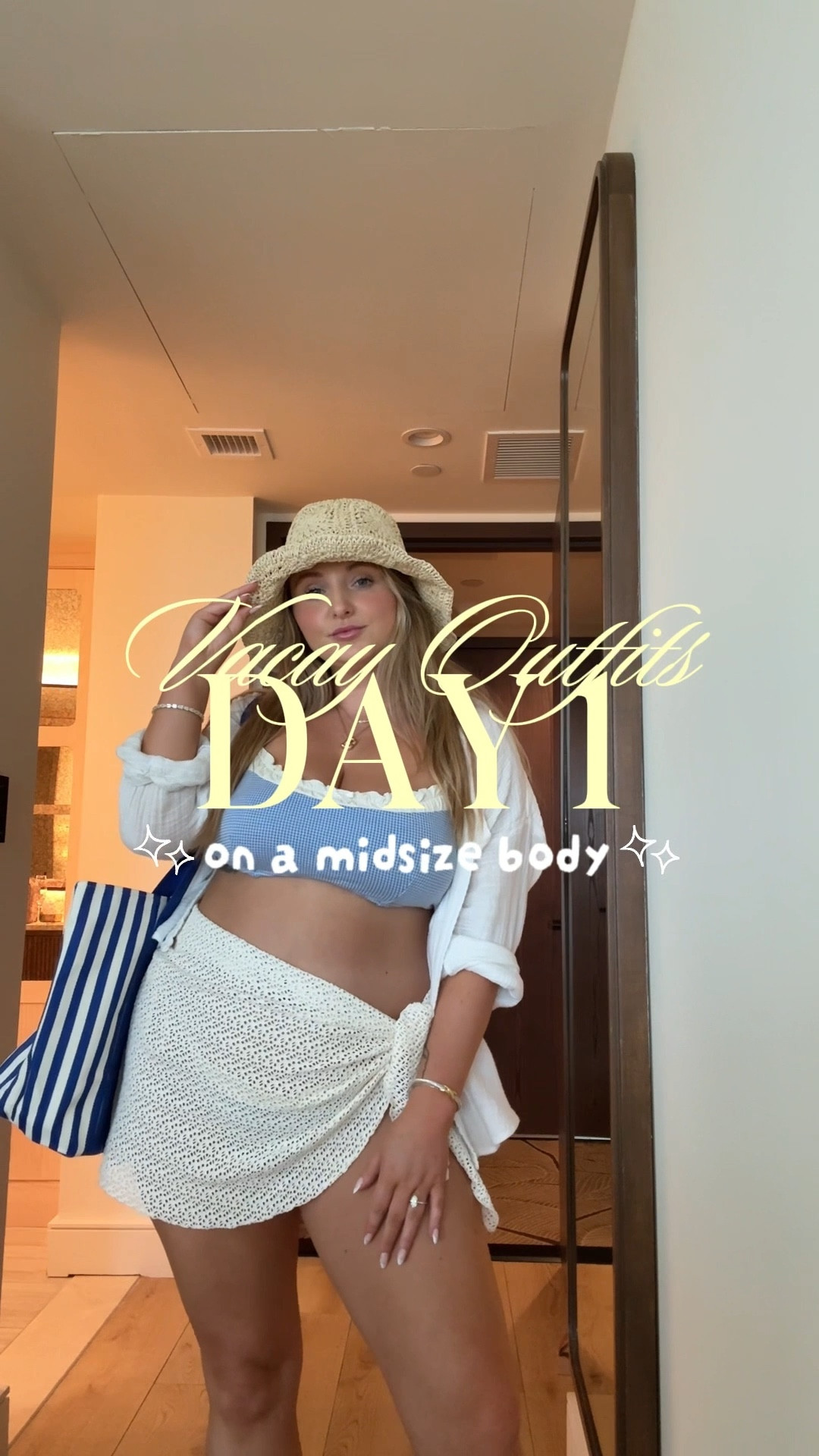 midsize vacay outfits: day 1 🌴🌊🐚🍸✨

#LTKTravel #LTKMidsize #LTKSwim