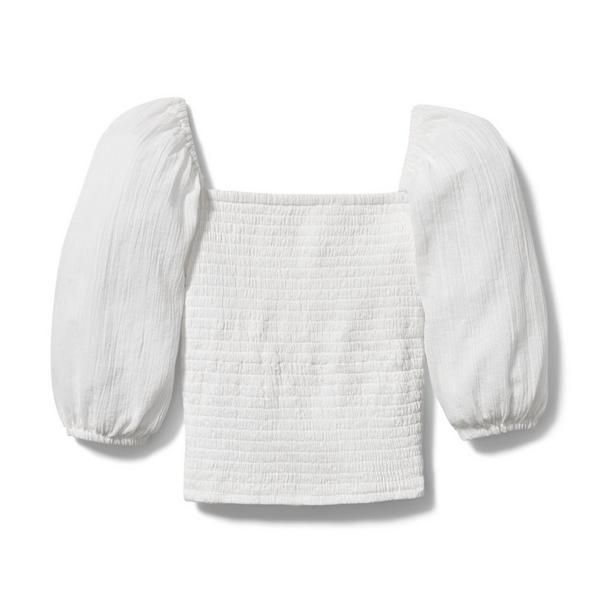 Puff Sleeve Smocked Top | Janie and Jack