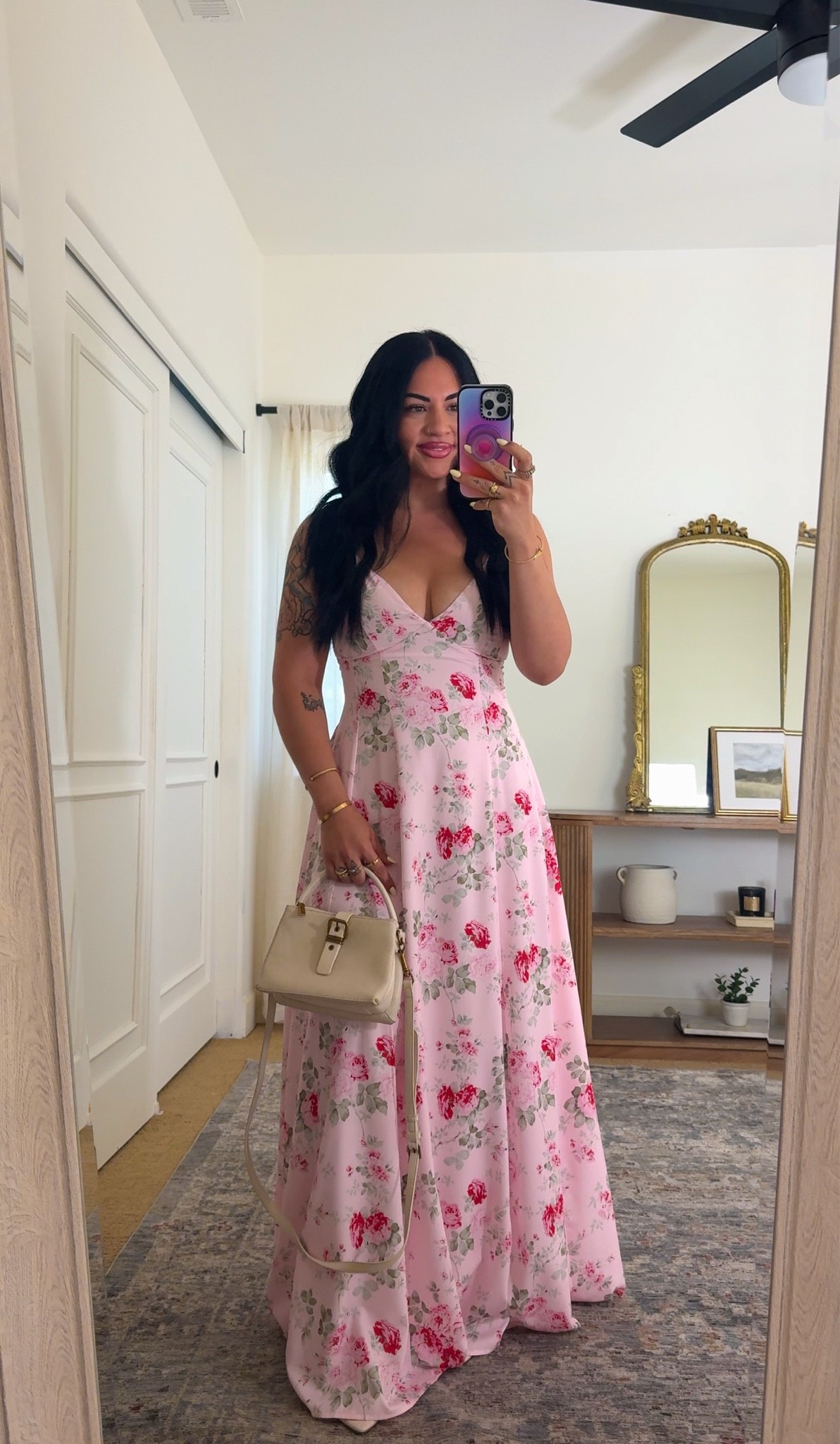 wearing a size large in this amazon dress! and no shapewear or bra worn. so good 👌🏼

#LTKootd #LTKWedding #LTKMidsize