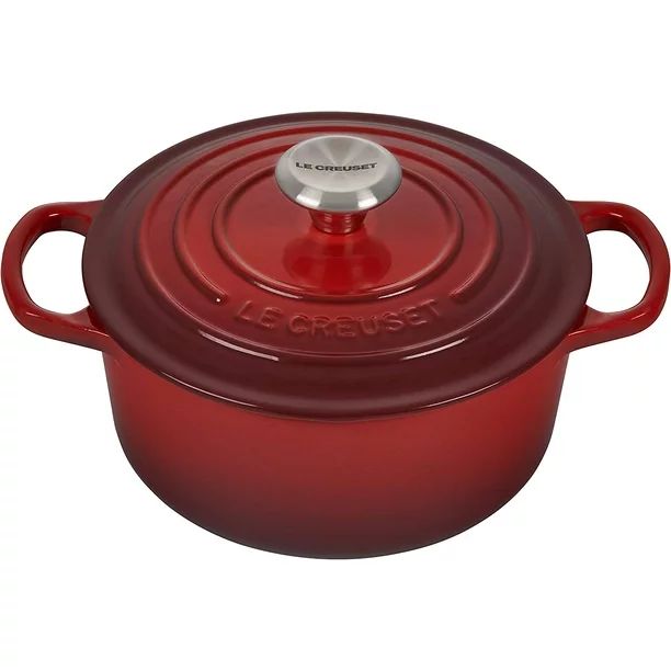 Le Creuset Enameled Cast Iron Signature Cookware Set  5 pc.   CeriseQWE123QWE123 | Walmart (US)