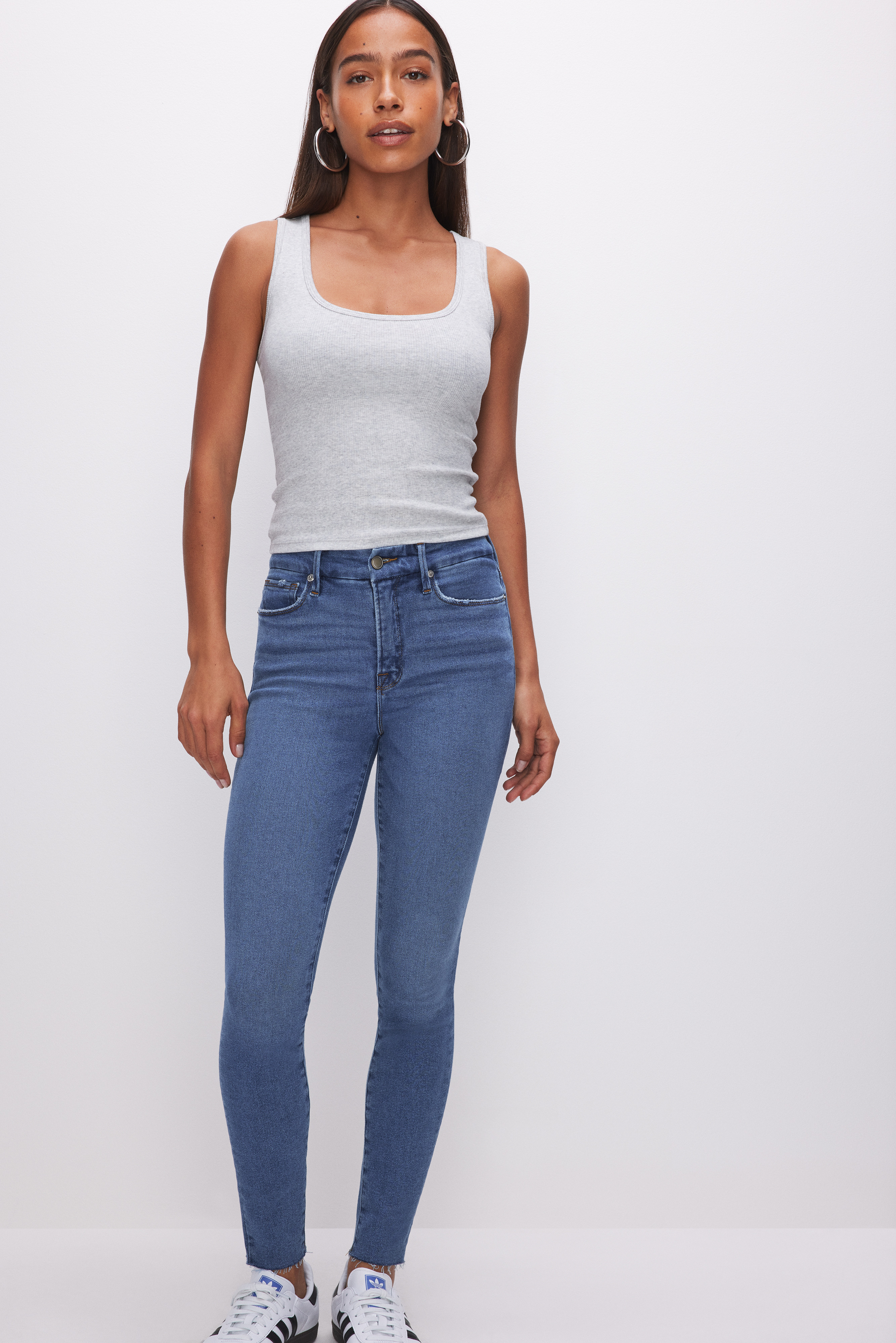 MICRO RIB TANK TOP | Good American