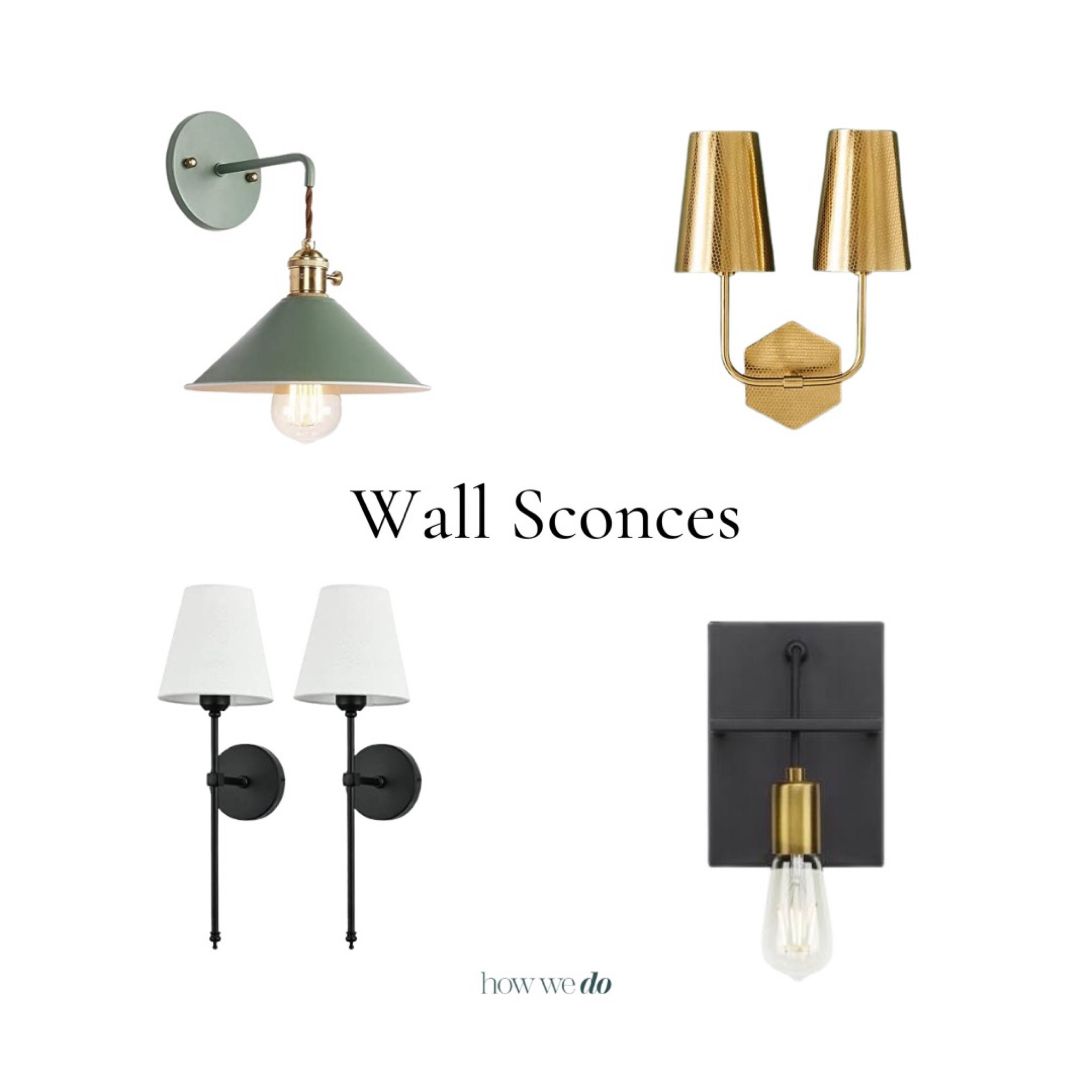 Wall Sconces For Any Room In Your Home. 

#LTKunder100 #LTKstyletip #LTKhome