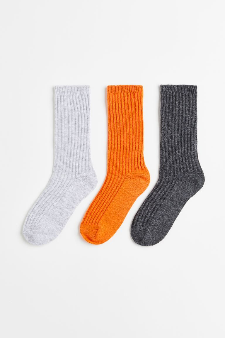 3-pack Socks | H&M (US + CA)