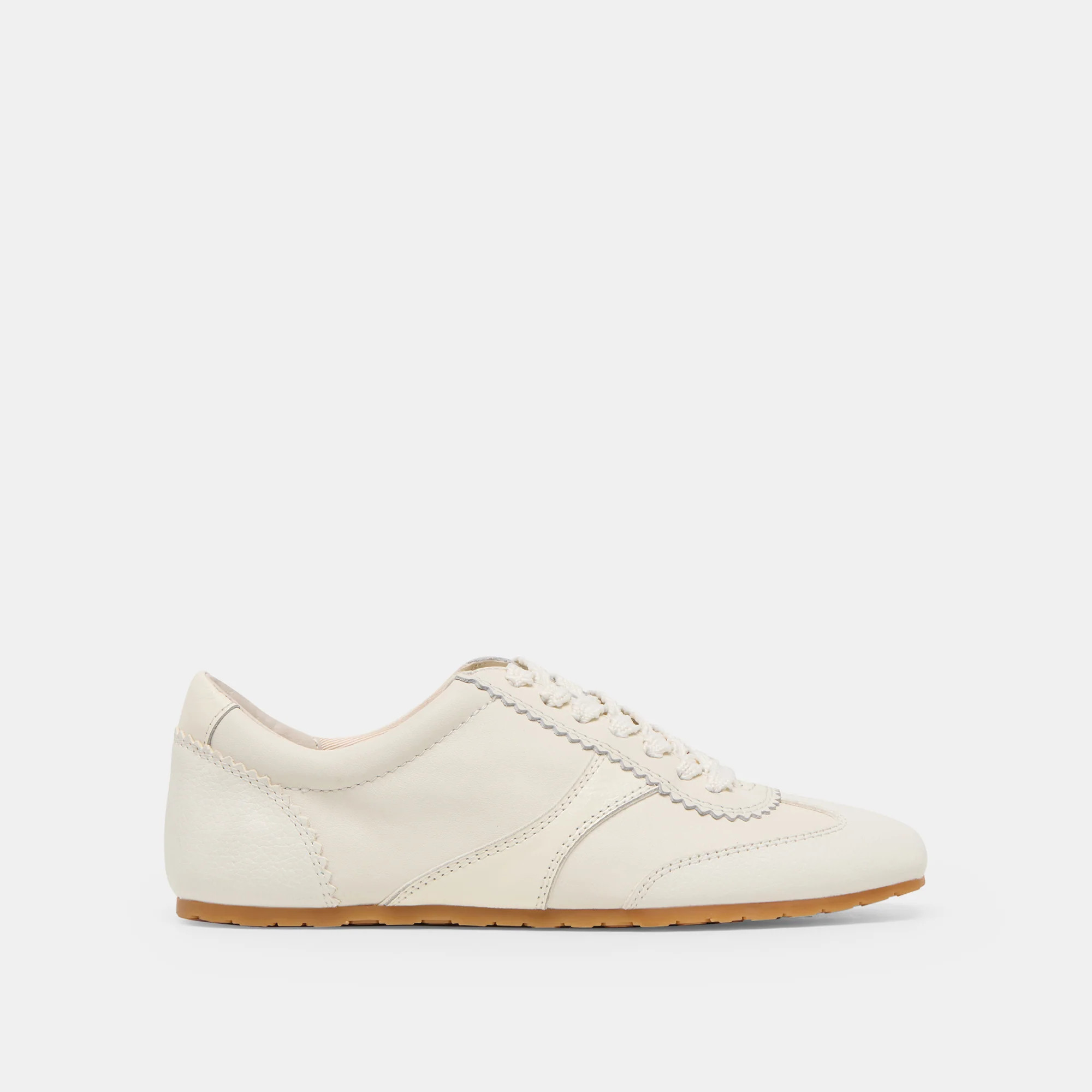 Dorie Sneakers White Leather | DolceVita.com
