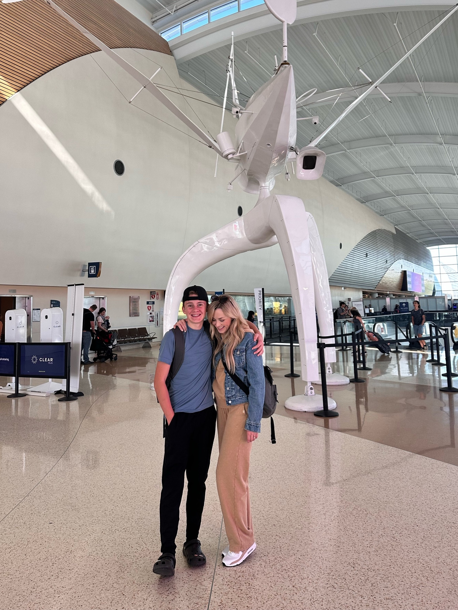 This sweat suit is so cozy I ordered it in black, too! It’s a great travel outfit (pic taken traveling with my son), and perfect for lounging at home or staying warm this winter. Add a denim jacket or puffer vest and you’re good to go! 

#LTKCyberWeek #LTKSeasonal #LTKsalealert