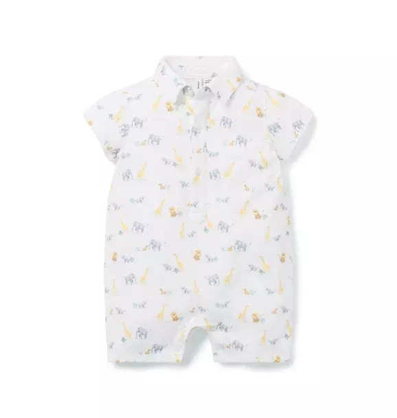 Baby Animal Friends Romper | Janie and Jack