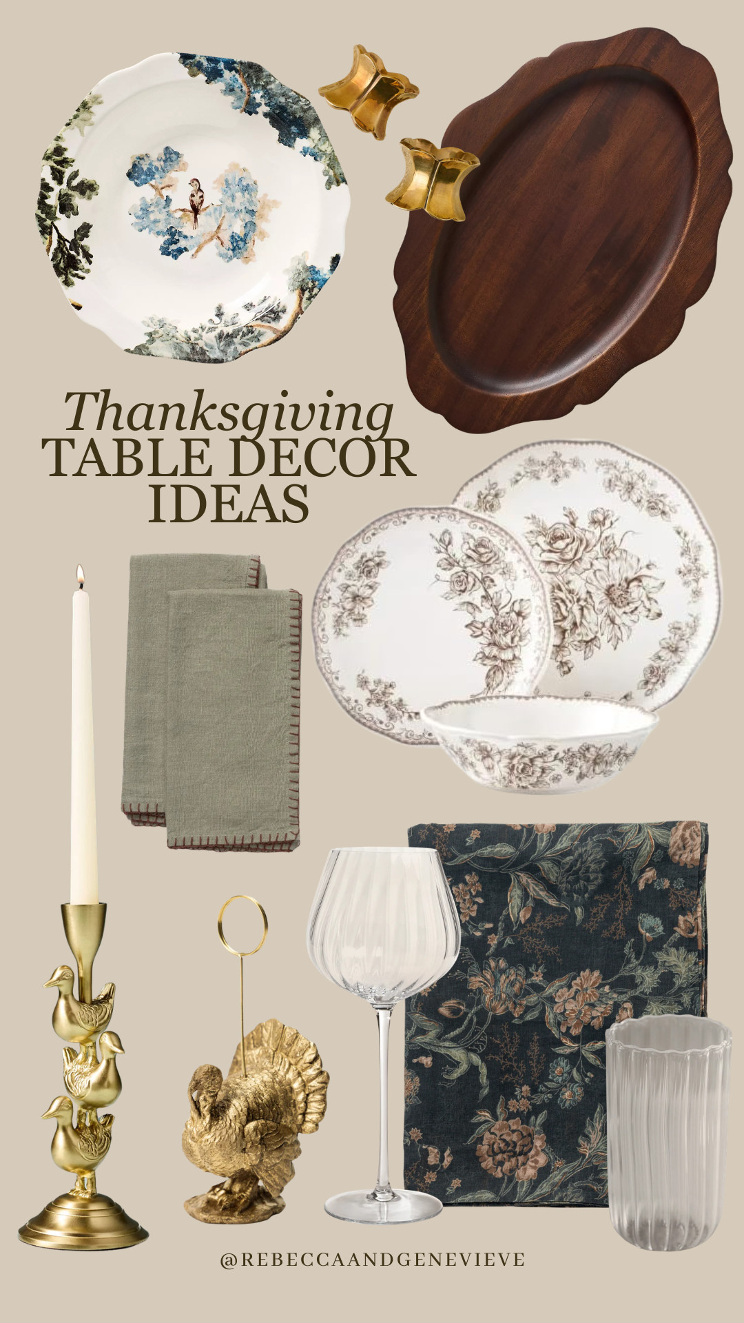 Thanksgiving Table Decor Ideas 

 #LTKHome