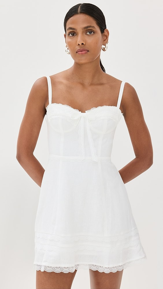 Reformation Arya Linen Dress | Shopbop | Shopbop