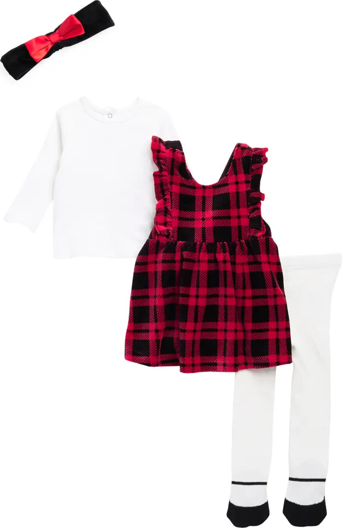 Little Me Scottie Jumper, Long Sleeve Top & Tights Set | Nordstromrack | Nordstrom Rack
