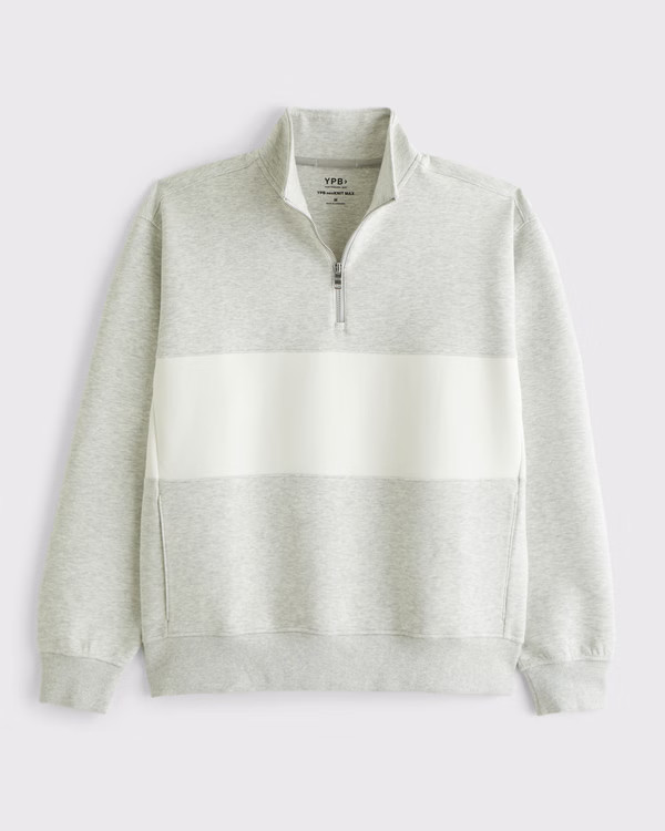 Men's YPB neoKNIT MAX Half-Zip | Men's Tops | Abercrombie.com | Abercrombie & Fitch (US)