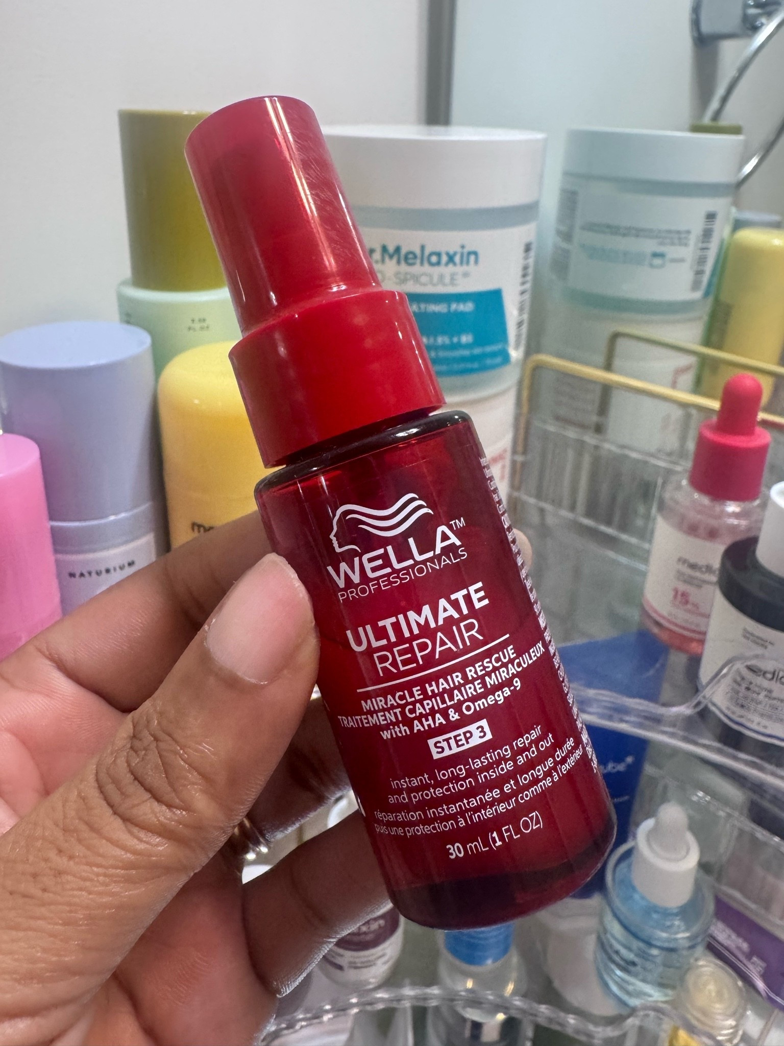Wella miracle rescue leave in treatment. When I remember to use it on wash day I love how my hair feels!

#LTKgrwm #LTKselfcare #LTKBeauty