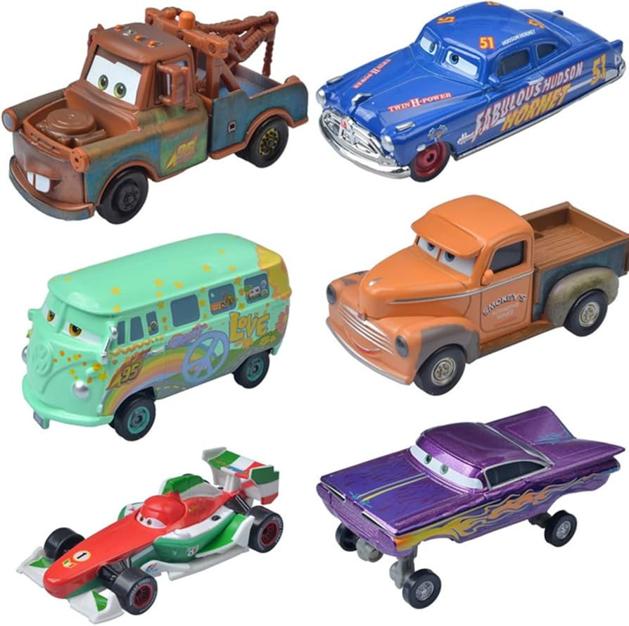 Cars Movie Toys Loose Kid Toys Vehicles Lightning McQueen Toys Cars 2 3 Diecast Model Vehical Mic... | Amazon (US)