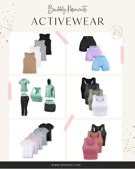 Get ready to sweat in style with the latest activewear trends! From moisture-wicking fabrics to supportive sports bras and breathable leggings, gear up for your next workout with confidence. #Activewear #FitnessFashion #WorkoutReady #SweatInStyle #Athleisure #FitLife

#LTKActive #LTKfitness #LTKsalealert