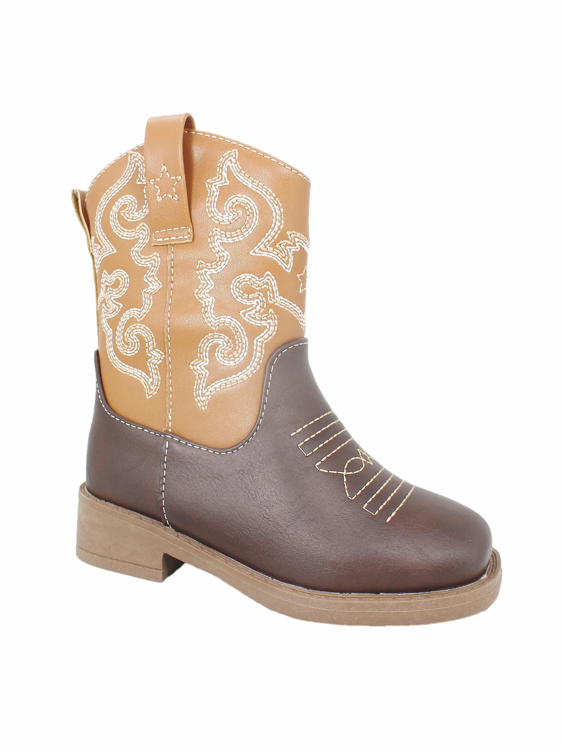 Pawz Little and Big Boys Western Boots, Sizes 5-12 | Walmart (US)