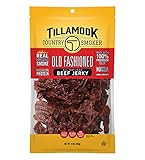Tillamook Country Smoker Real Hardwood Smoked Beef Jerky, Old Fashioned, 10 Ounce | Amazon (US)