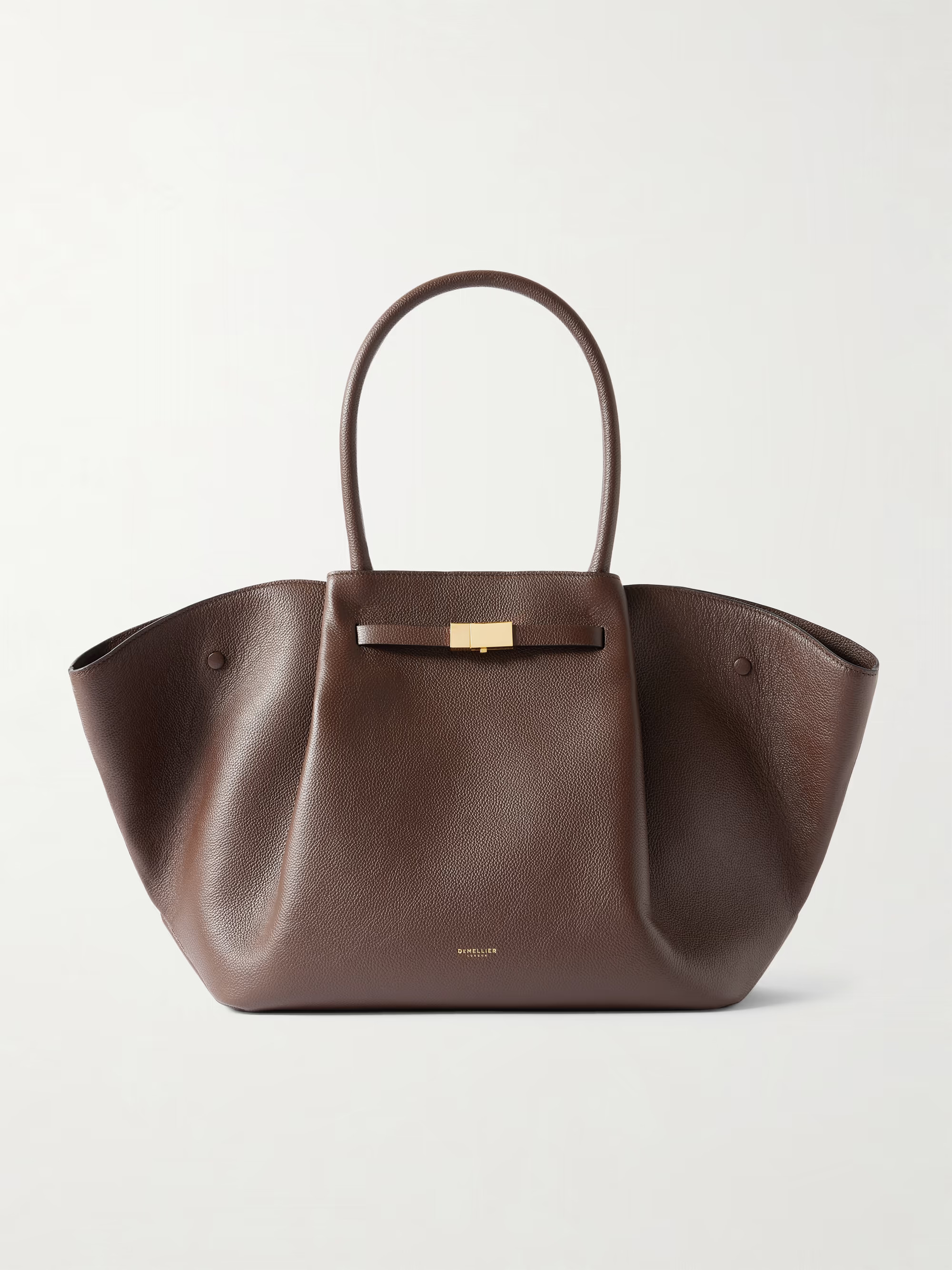 DEMELLIER The New York Small textured-leather tote | NET-A-PORTER (UK & EU)