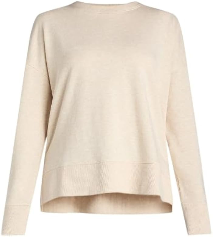 Time and Tru Sudadera con cuello redondo para mujer | Amazon (US)