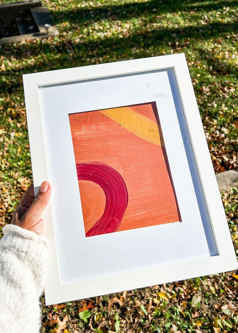 original art painting // sauna // original acrylic painting on premium matte paper - 9in x 12in | Etsy (US)