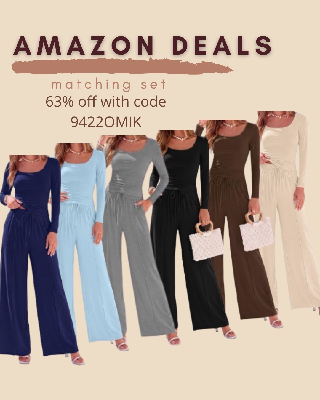 Only $15 ends 10/5

Amazon fashion
Amazon deals
Amazon set
Matching set
Two piece set
Lounge set
Comfy outfit

#LTKSaleAlert