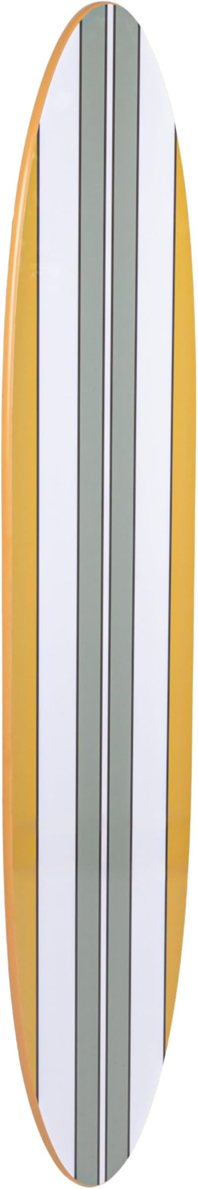 Creative Co-Op 65.5 Inches Reclaimed Wood Striped Surfboard Wall Décor, Multicolor | Amazon (US)