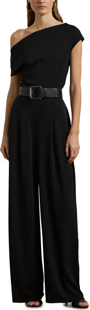 Lauren Ralph Lauren Pleated Wide Leg Knit Pants | Nordstrom | Nordstrom