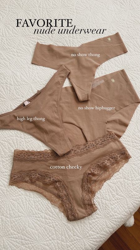 My favorite nude underwear. I wear these a lot during the summer because I wear a lot of white clothes.



#LTKfindsunder50 #LTKover40 #LTKsalealert