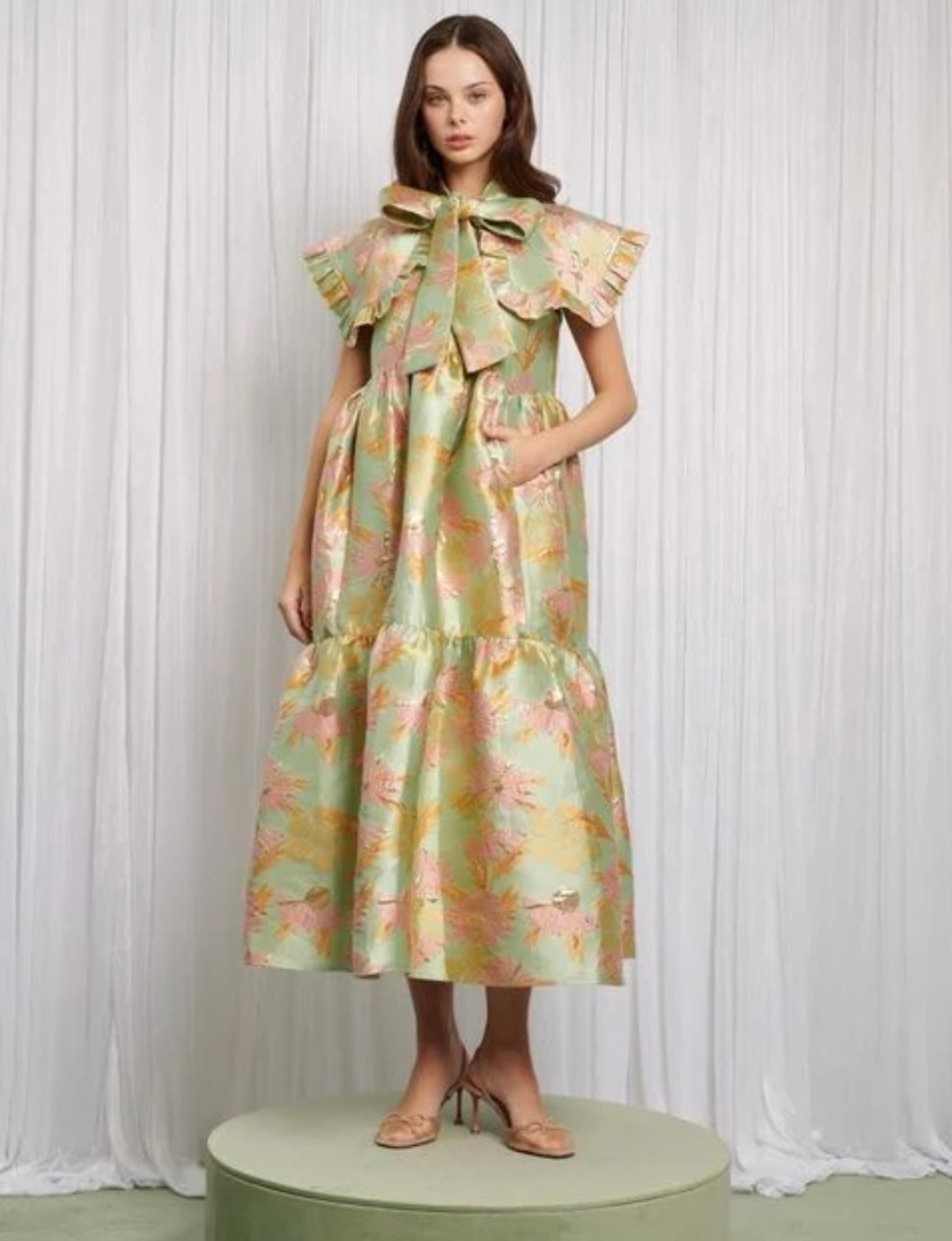 Would make a beautiful Easter or wedding guest dress!👗🎀✨

#LTKWedding