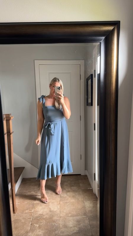 Quick Easter dress idea before it’s too late! Would also be adorable for a wedding or shower or auction. Pretty impressed by this one 
Amazon find 
Tts / flattering fit 

#LTKfindsunder50 #LTKstyletip #LTKparties