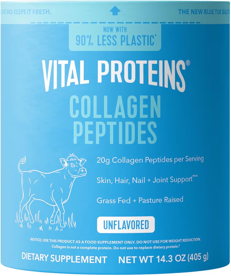 Vital Proteins Collagen Peptides Powder - Grass Fed Collagen Peptides for Hair, Nail, Skin, Bone ... | Amazon (US)