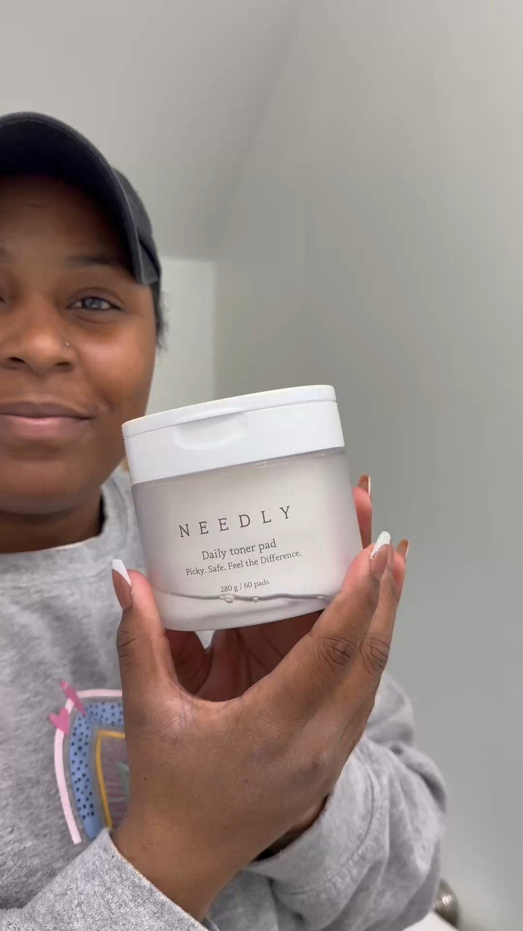 Adding a skincare routine made easy! These Needly daily toner pads are so hydrating you can see it through the bottle