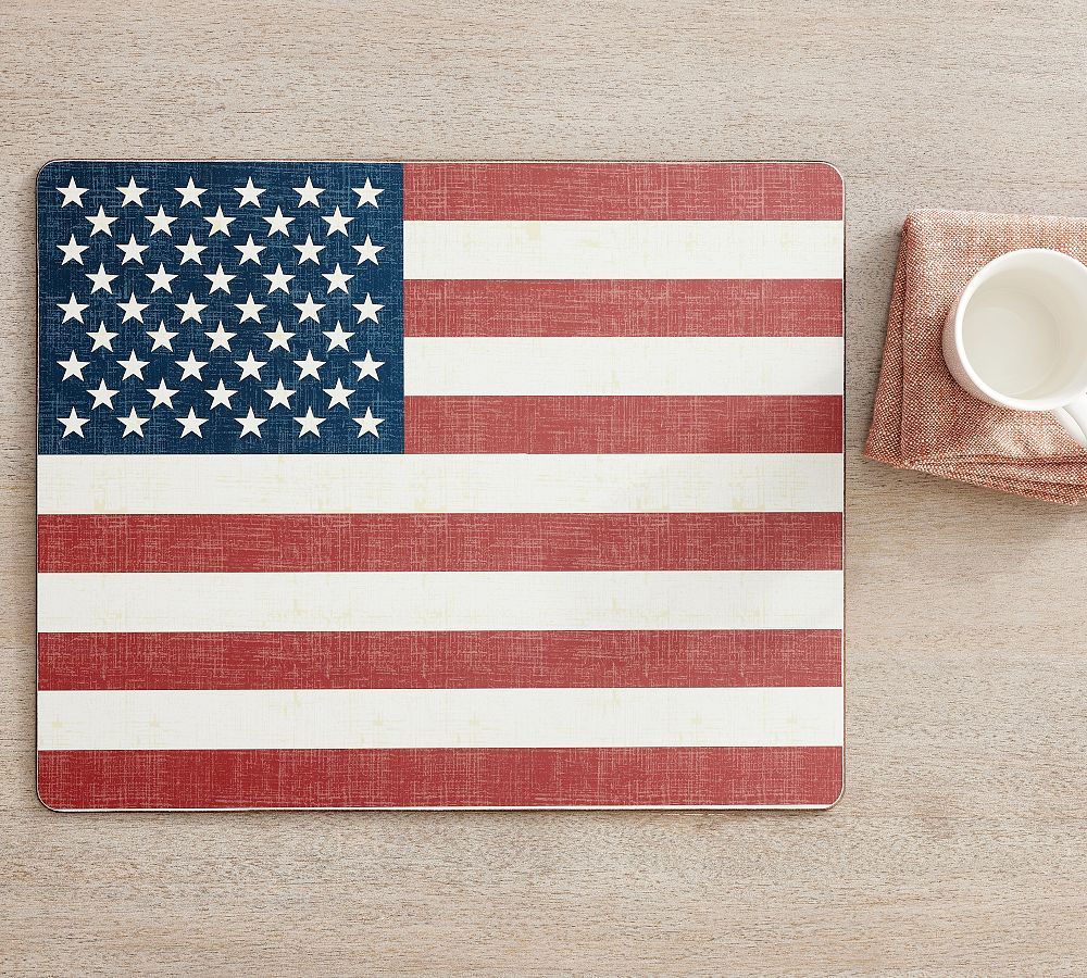 American Flag Corkmats - Set of 4 | Pottery Barn (US)