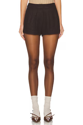 ASTR the Label Sorine Shorts in Brown from Revolve.com | Revolve Clothing (Global)