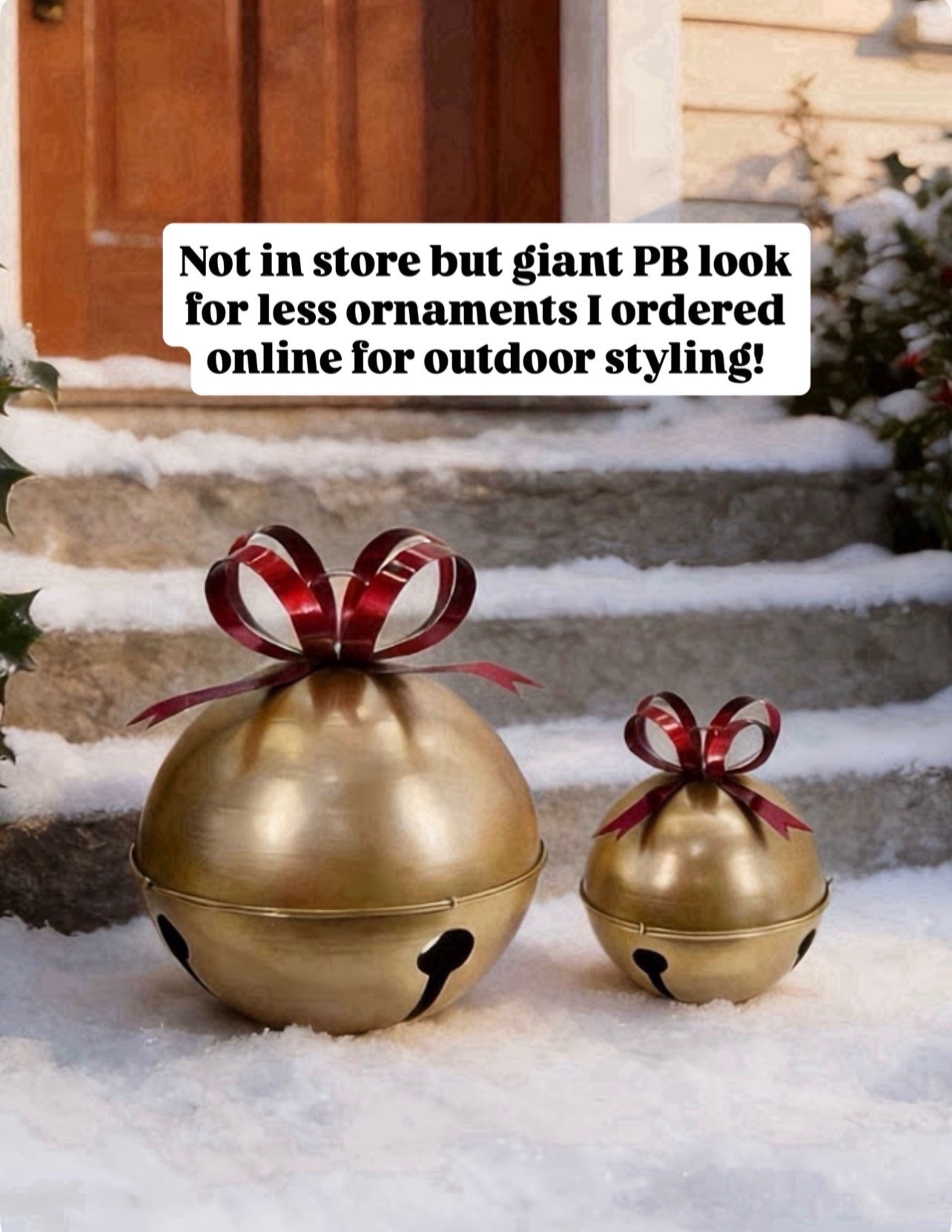 Love these bell ornaments from Walmart! So cute and look like PB for less!

#LTKSeasonal #LTKHome #LTKmomlife