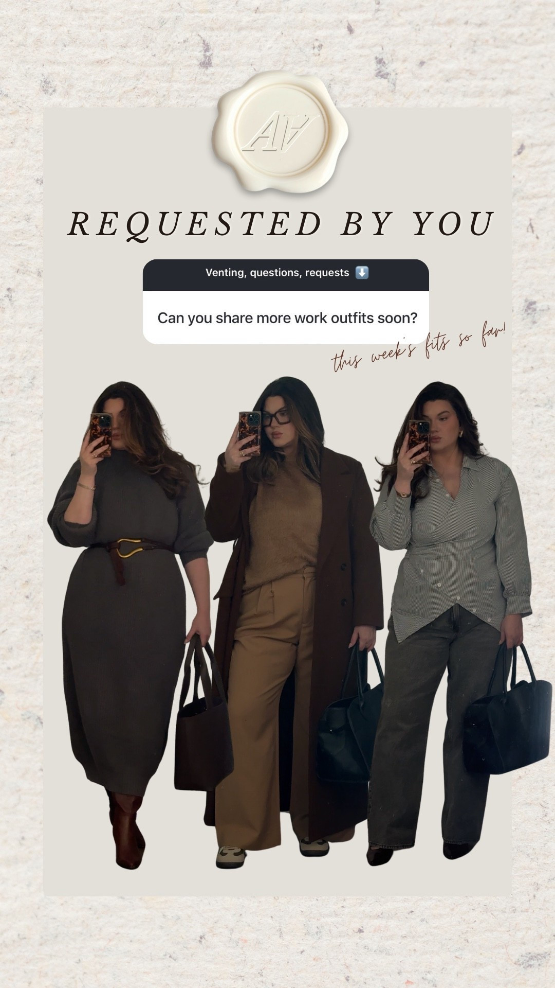 This week’s work outfits so far ❤️


Workwear, trousers, jeans, denim, sale, Abercrombie, sweater dress, boos, office outfit

#LTKWorkwear #LTKMidsize #LTKSaleAlert