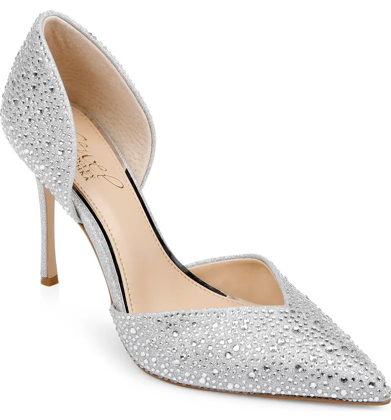 Jewel Badgley Mischka Grace d'Orsay Pointed Toe Pump | Nordstrom | Nordstrom
