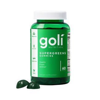 Goli Nutrition Vegan Supergreens Gummies | Target