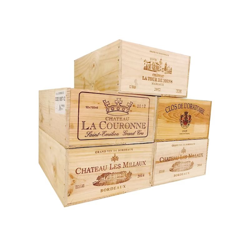 French Wine Crate 12 Btl Wood Rustic Wedding Decor Gift Card - Etsy Canada | Etsy (CAD)