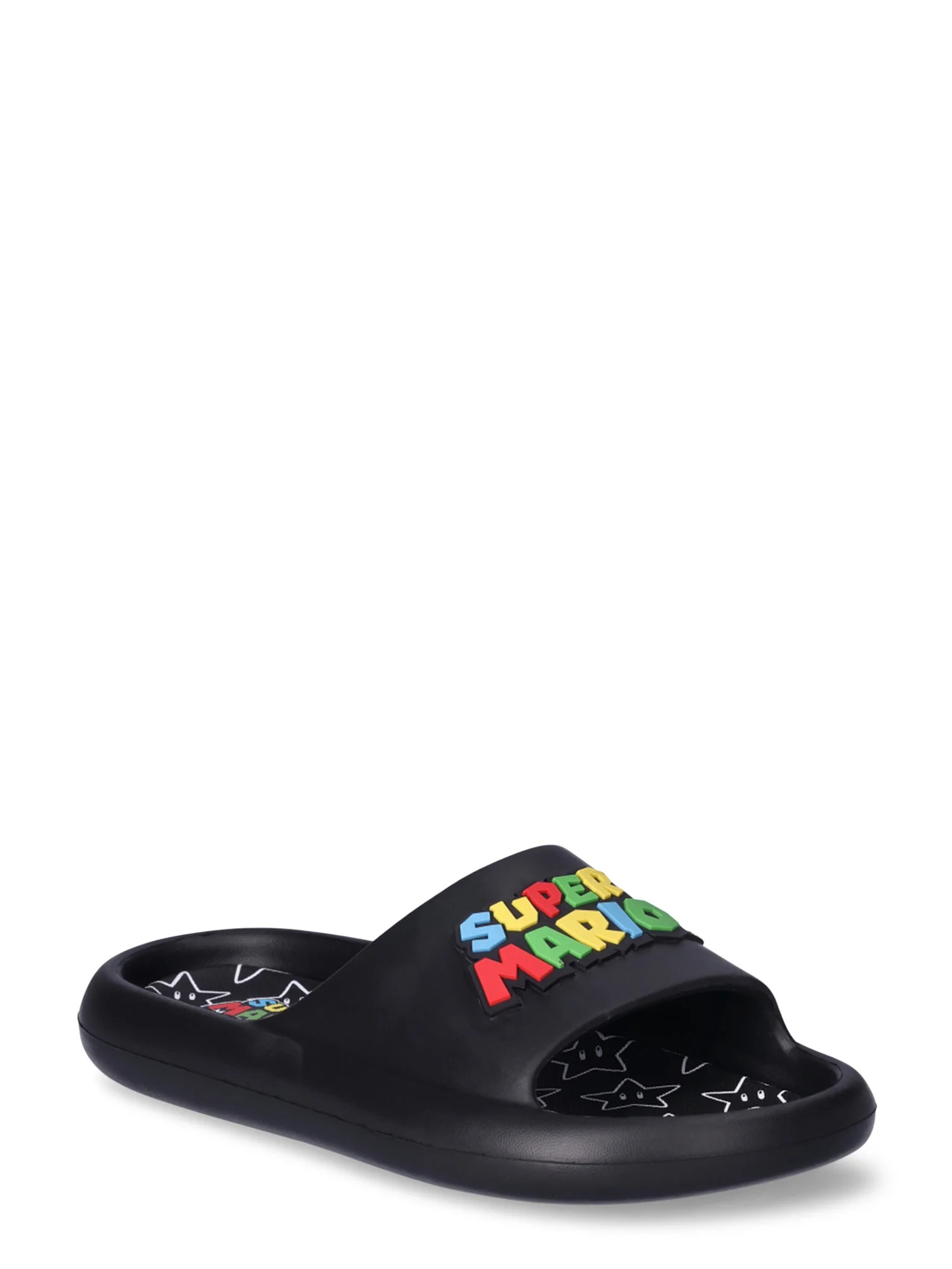 Super Mario Men's Comfort Slide Sandals - Walmart.com | Walmart (US)