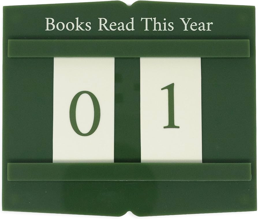 Steel Mill & Co. Books Read This Year Tracker Fridge Magnet | Amazon (US)