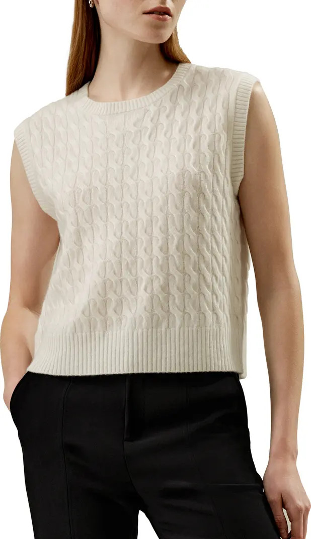 Sleeveless Cashmere Vest | Nordstrom