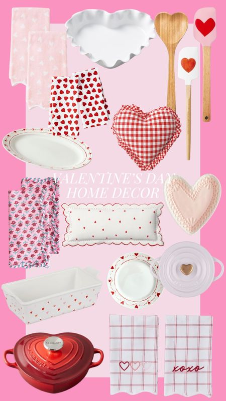Valentine’s Day home decor finds!! Love all these pieces, this is my favorite holiday to decorate for🥰

// red and white home decor, hearts decor, valentines kitchen, hearts pillow, girly style, grandmillenial home 

#LTKfindsunder50 #LTKhome #LTKSeasonal