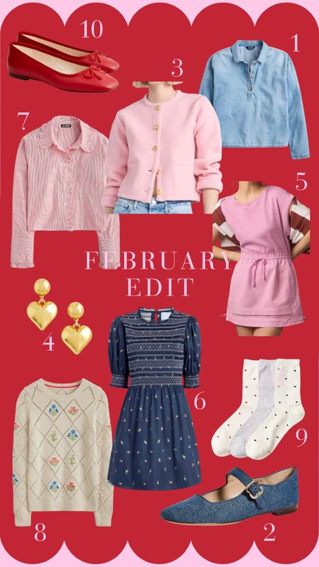 My February Favorites — Tops, shoes & dresses I’m loving this month!

// spring workwear, ballet flats, spring sweaters, denim top, casual outfits, gold jewelry, cute accessories 

#LTKworkwear #LTKfindsunder100 #LTKSeasonal