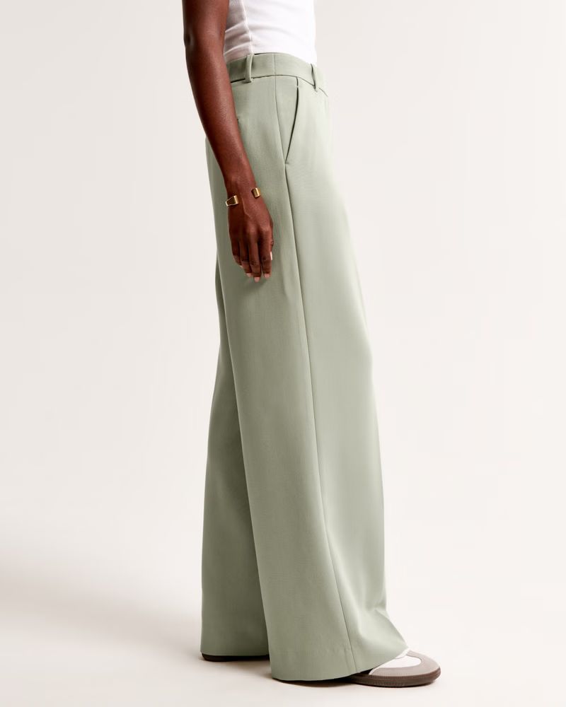 Women's A&F Harper Tailored Pant | Women's New Arrivals | Abercrombie.com | Abercrombie & Fitch (US)